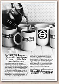 Quảng cáo tạp chí SAFECO cổ điển